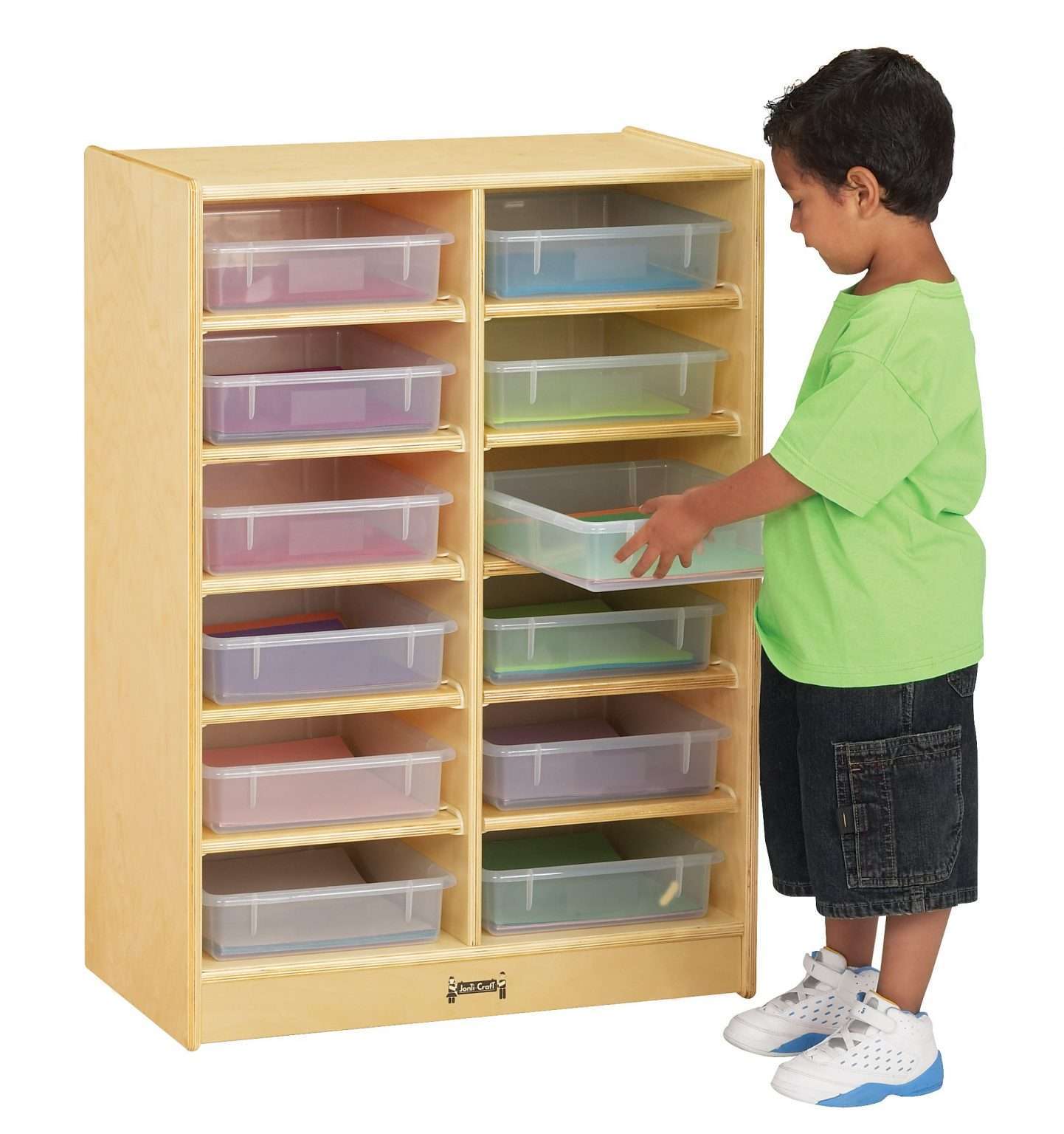 12 Paper-Tray Mobile Storage - Image 1