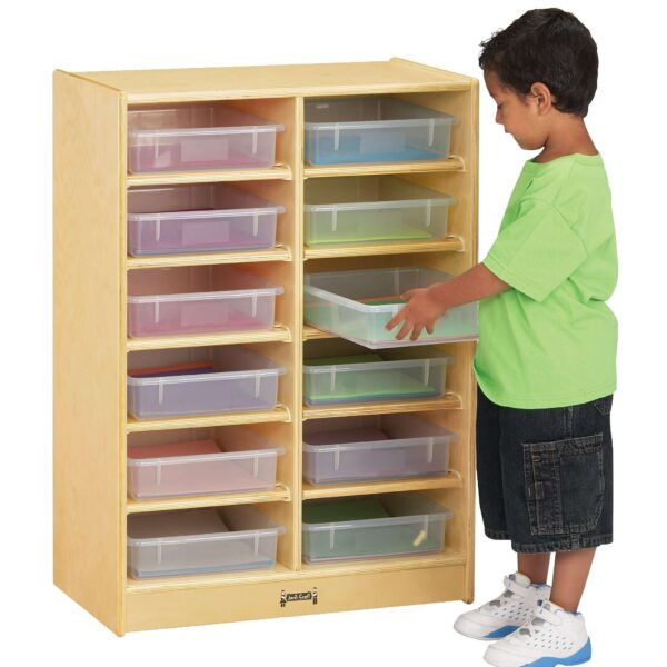 12 Paper-Tray Mobile Storage