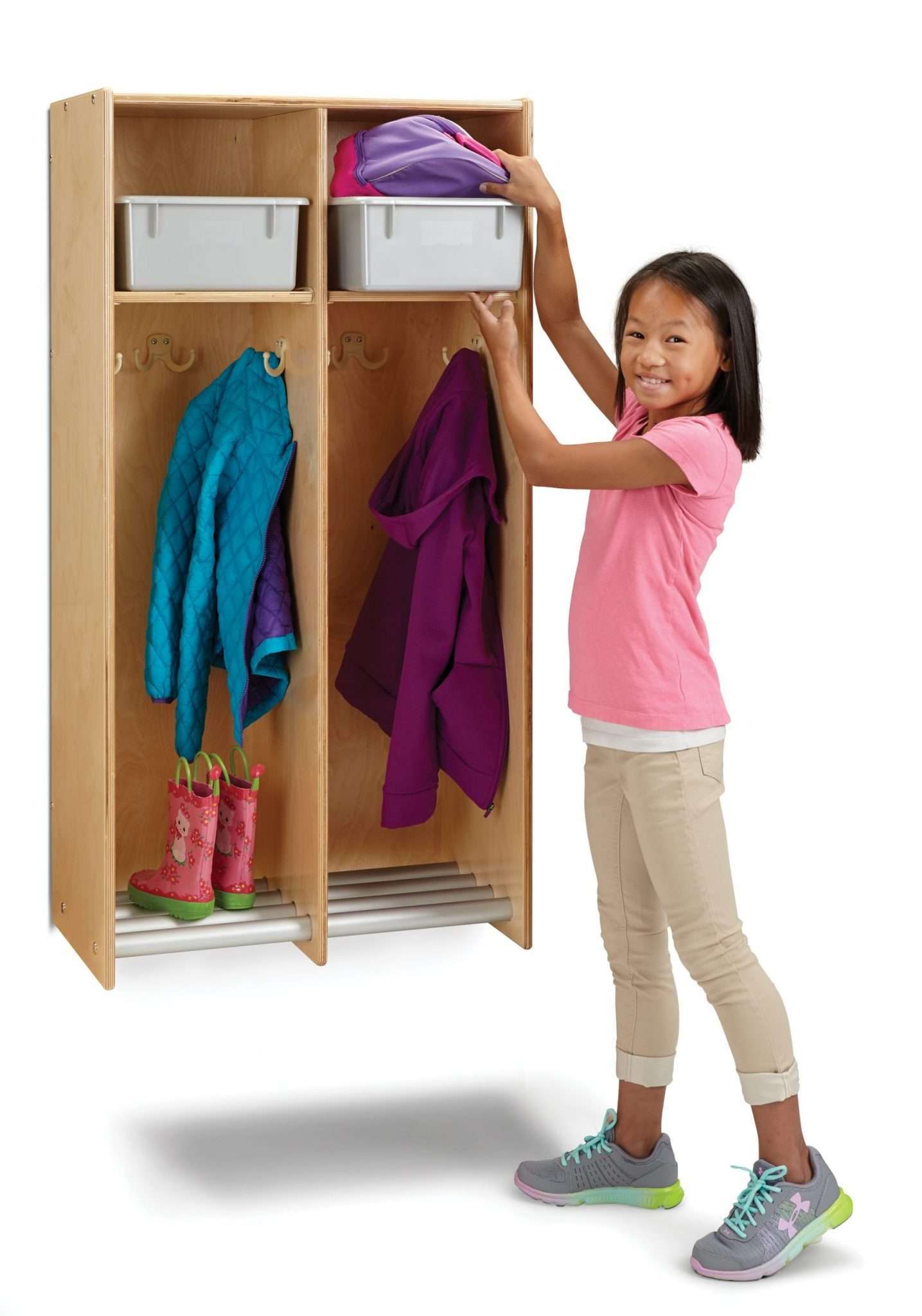 2 Section Hanging Locker - Image 2