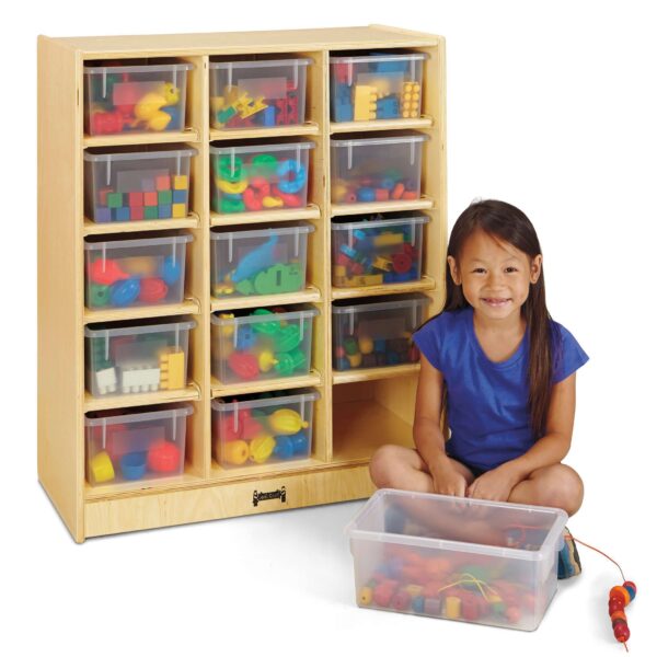 15 Cubbie Tray Mobile Unit