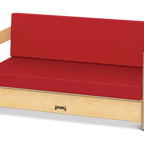 Living Room Couch - Red