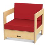 Living Room Chair - Red
