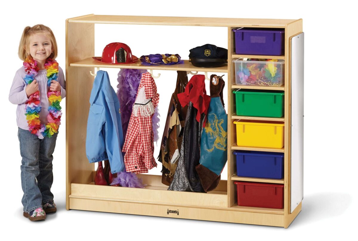 Dress-Up Storage – with Colored Tubs - Image 1