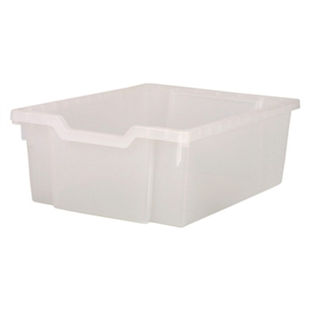 101-290.1 F2 Gratnell Plastic Tray Translucent - Image 1