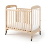 Next Gen Serenity® Fixed-Side Compact Clearview Crib - Natural