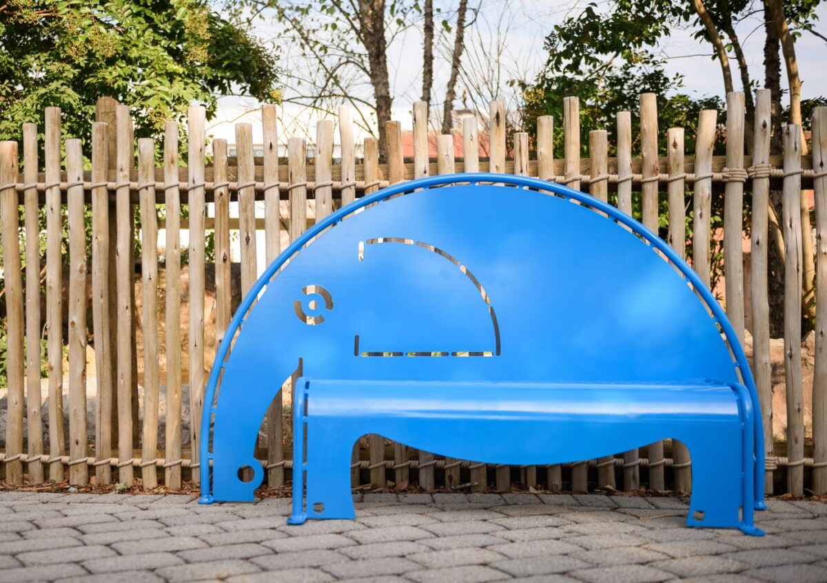 259-P4-Elephant-Bench-Lifestyle2 4' Elephant Bench - Image 1
