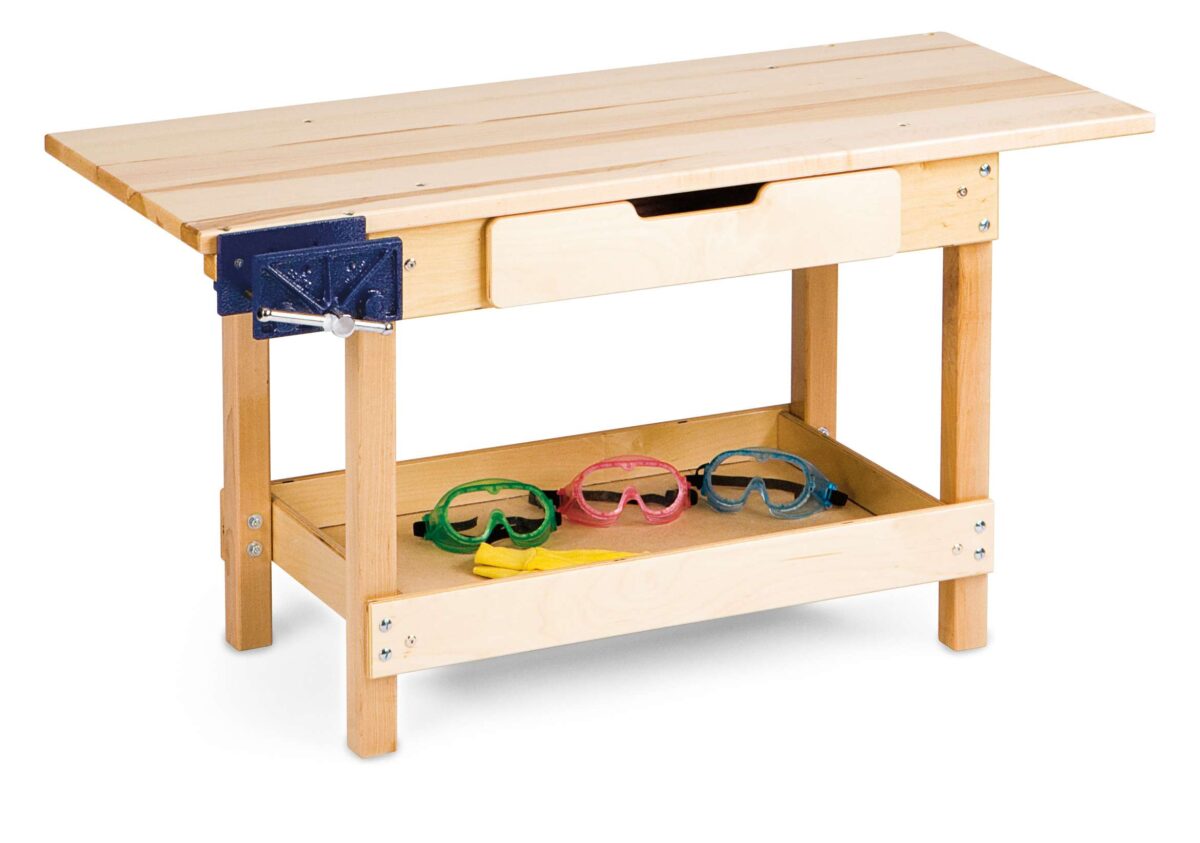 2638JC.jpg Workbench with Drawer - Image 1