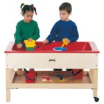 Sensory Table with Shelf