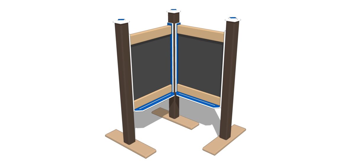 Double - 2′ Wide Magnetic Chalkboards - Image 4