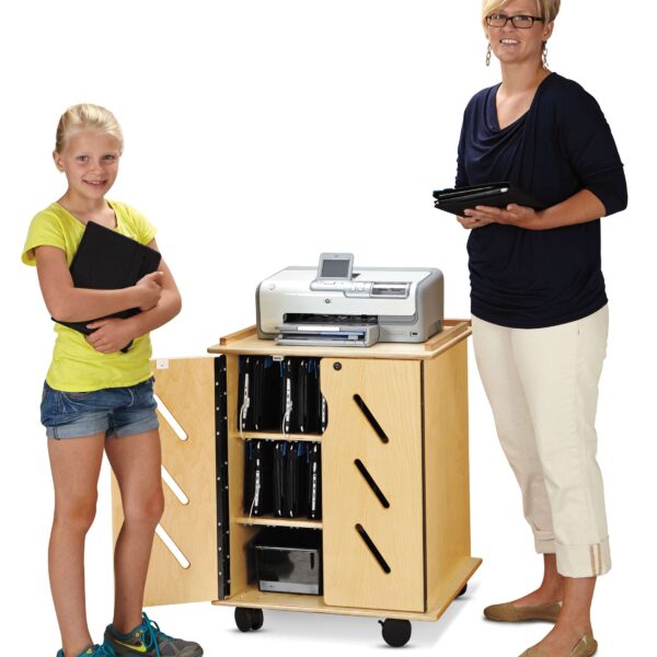 Laptop and Tablet Storage Cart