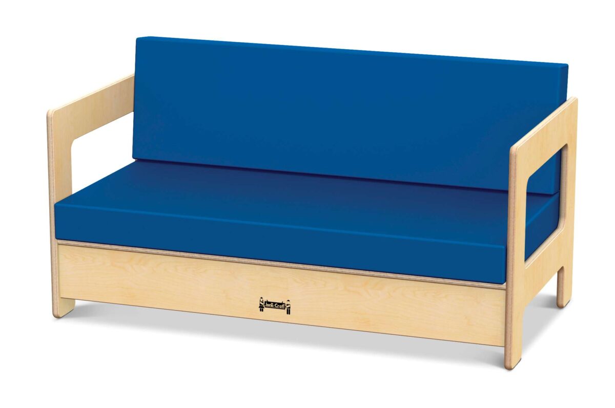 3751JC.jpg Living Room Couch - Blue - Image 1