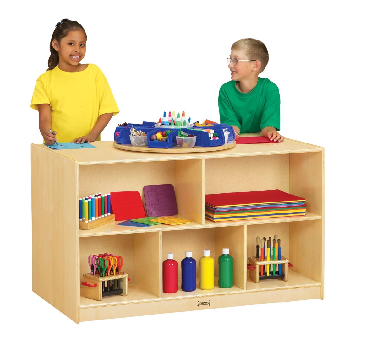 3920JC_wkids.jpg Low Double-Sided Island - Image 1