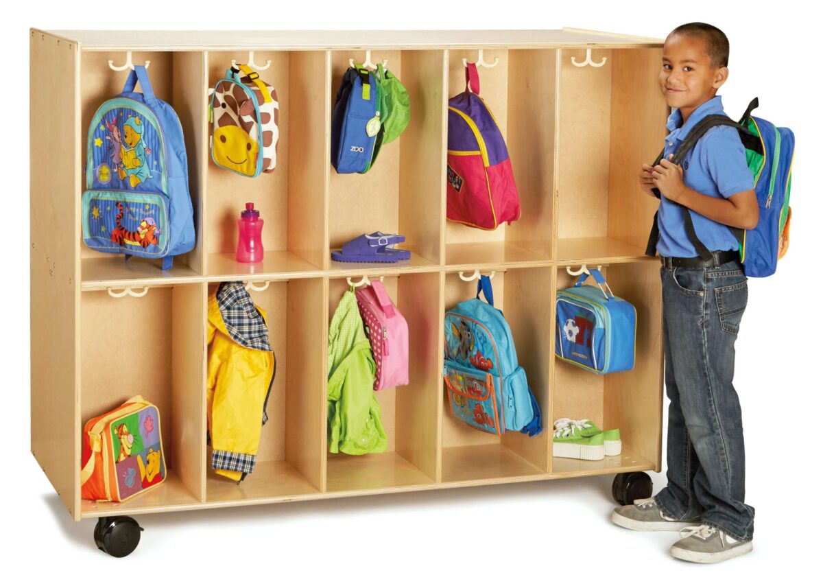 20 Section Mobile Backpack Cubbie - Image 1