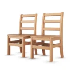 Little Scholars Kids Wooden Chair, 12", 2pk