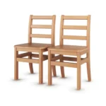 Little Scholars Kids Wooden Chair, 14", 2pk