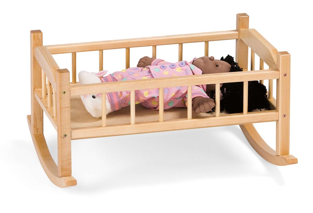 Traditional Doll Cradle - Image 1