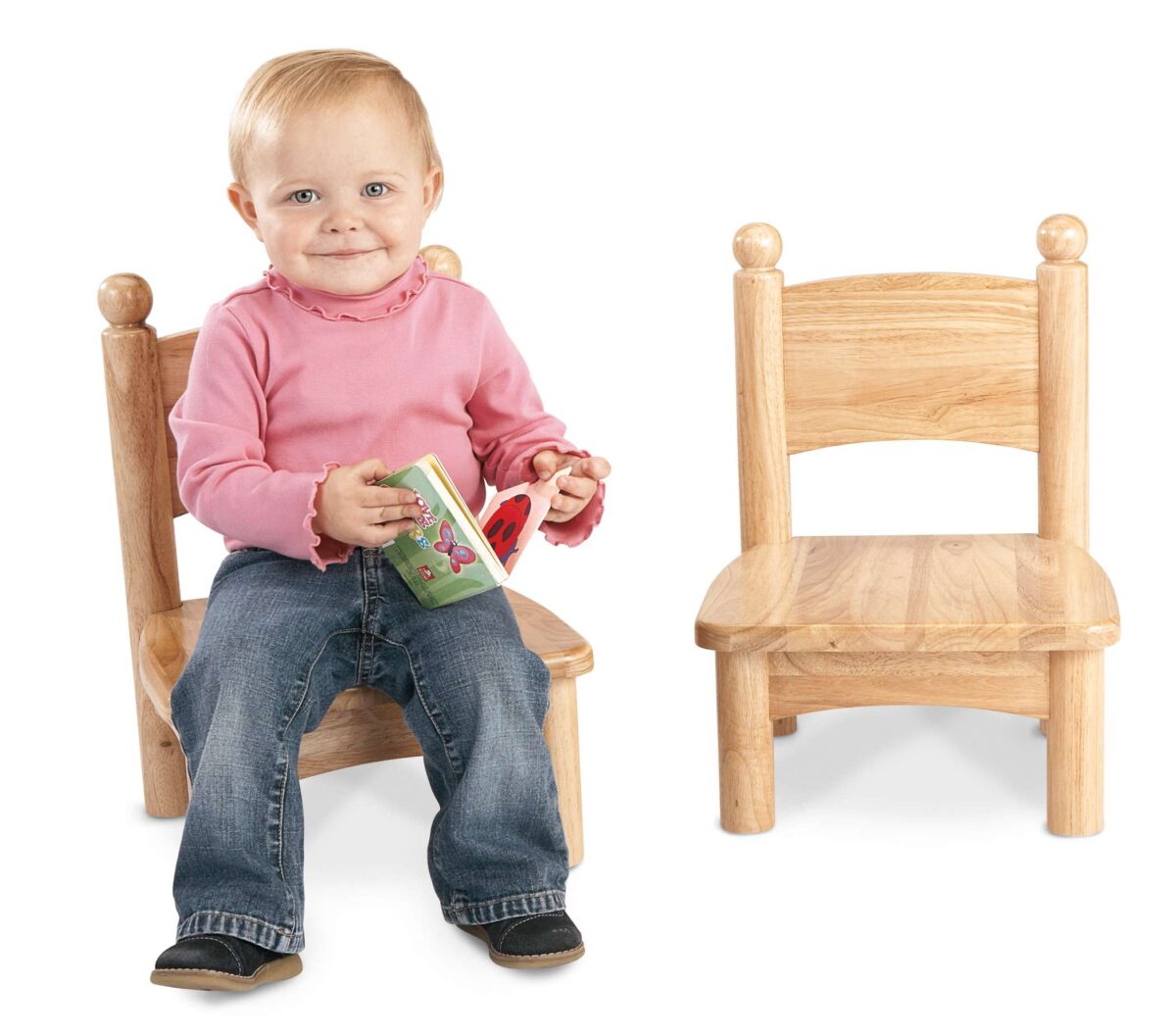 Wooden Chair Pairs - 7" Seat Height - Image 1