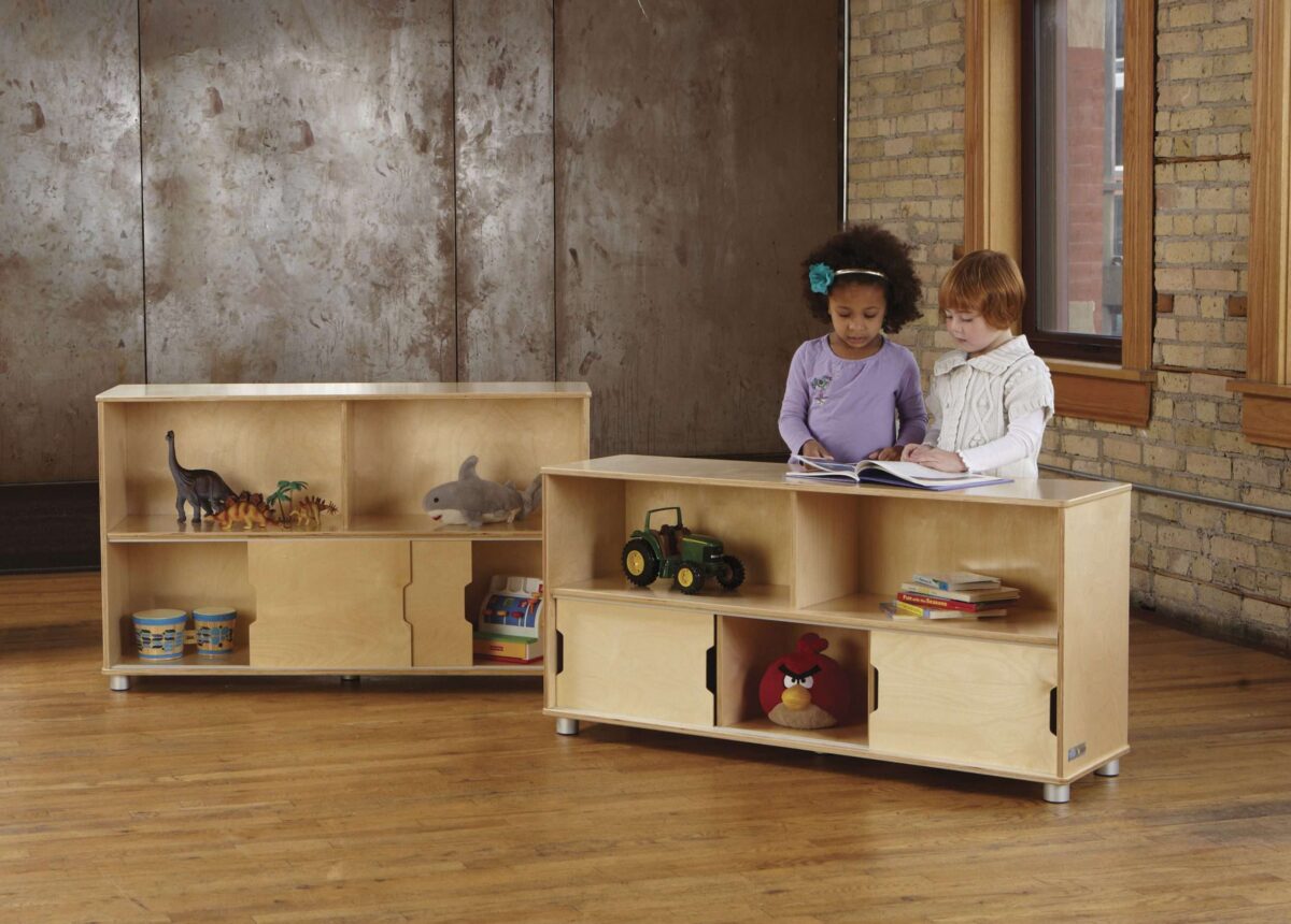 TM_Storage-Shelves_wkids-scaled-1.jpg TrueModern Low Storage Shelf - Image 1