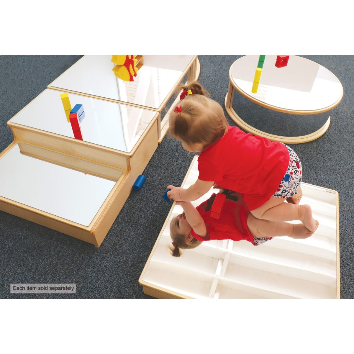 WB0167.1 Square Infant Floor Mirror - Image 1