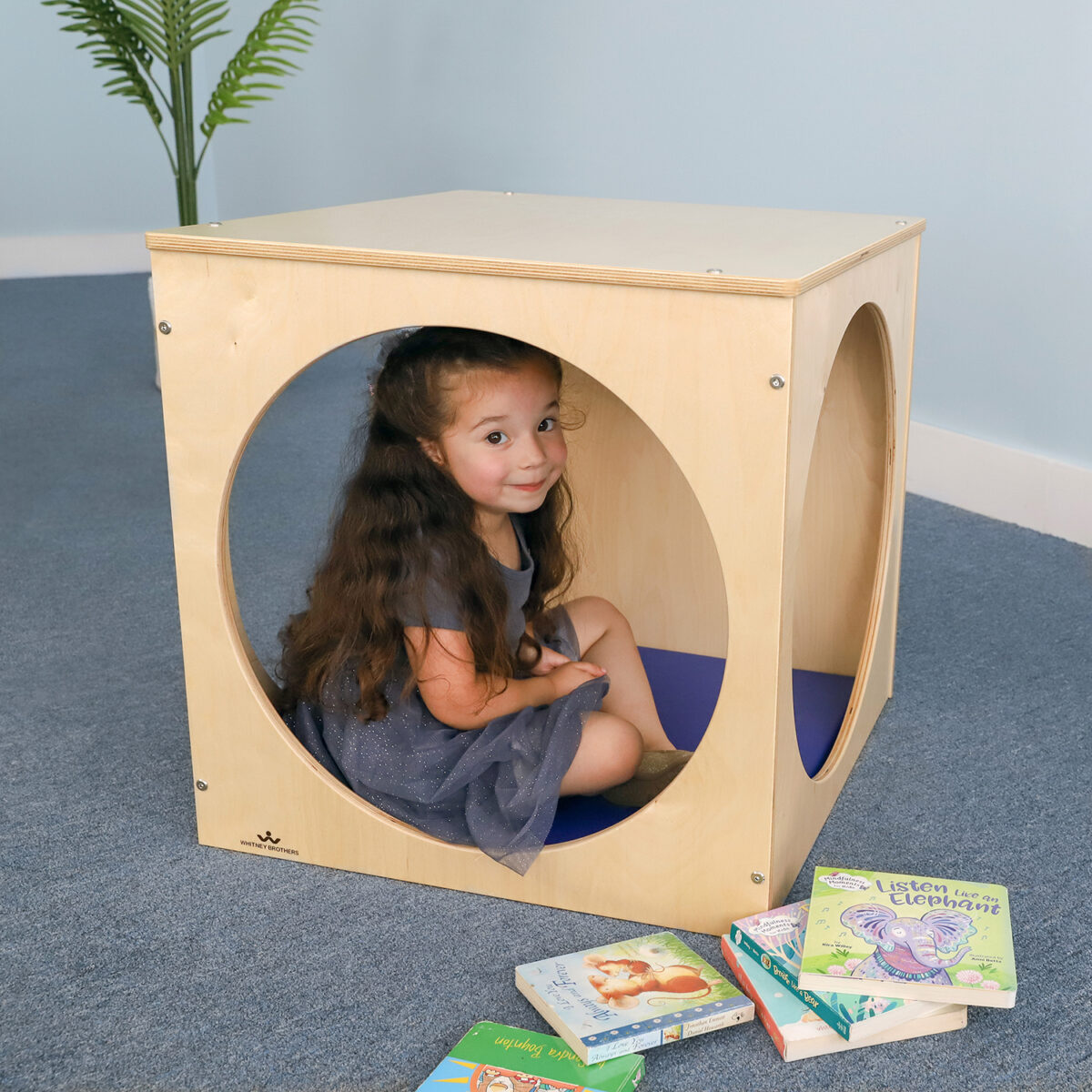 WB0217.1 Toddler Play House Cube With Floor Mat Set - Image 1