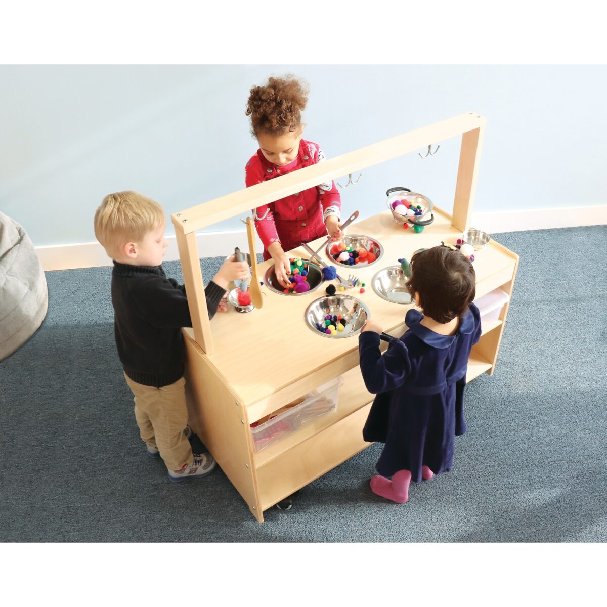 WB0384.1 Mobile Sensory Play Kitchen - Image 1