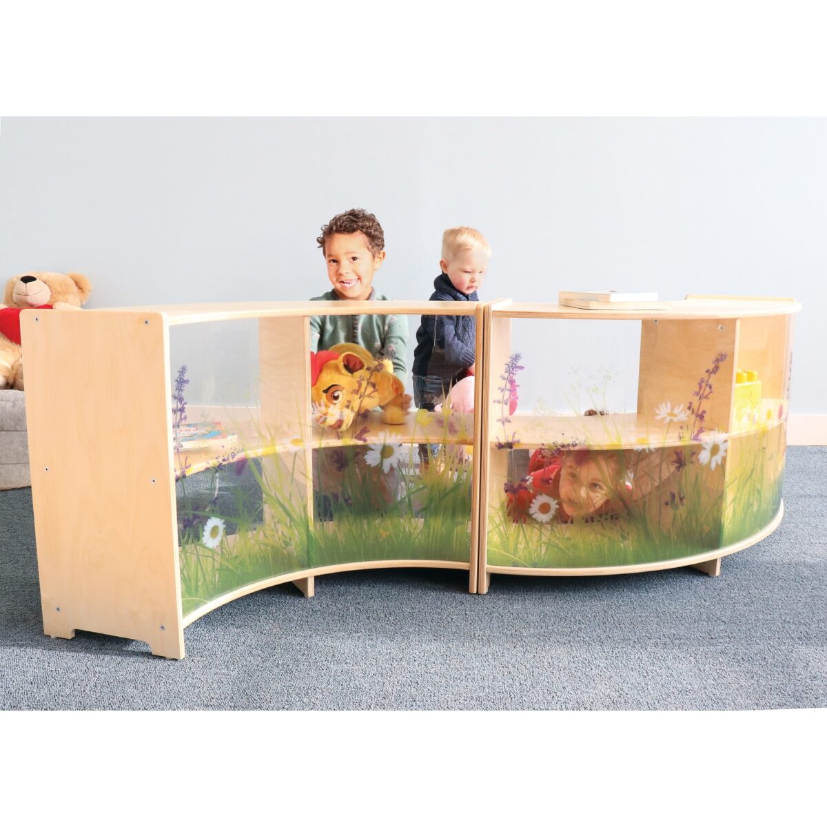 Nature View Curve Out Cabinet 24H - Image 1