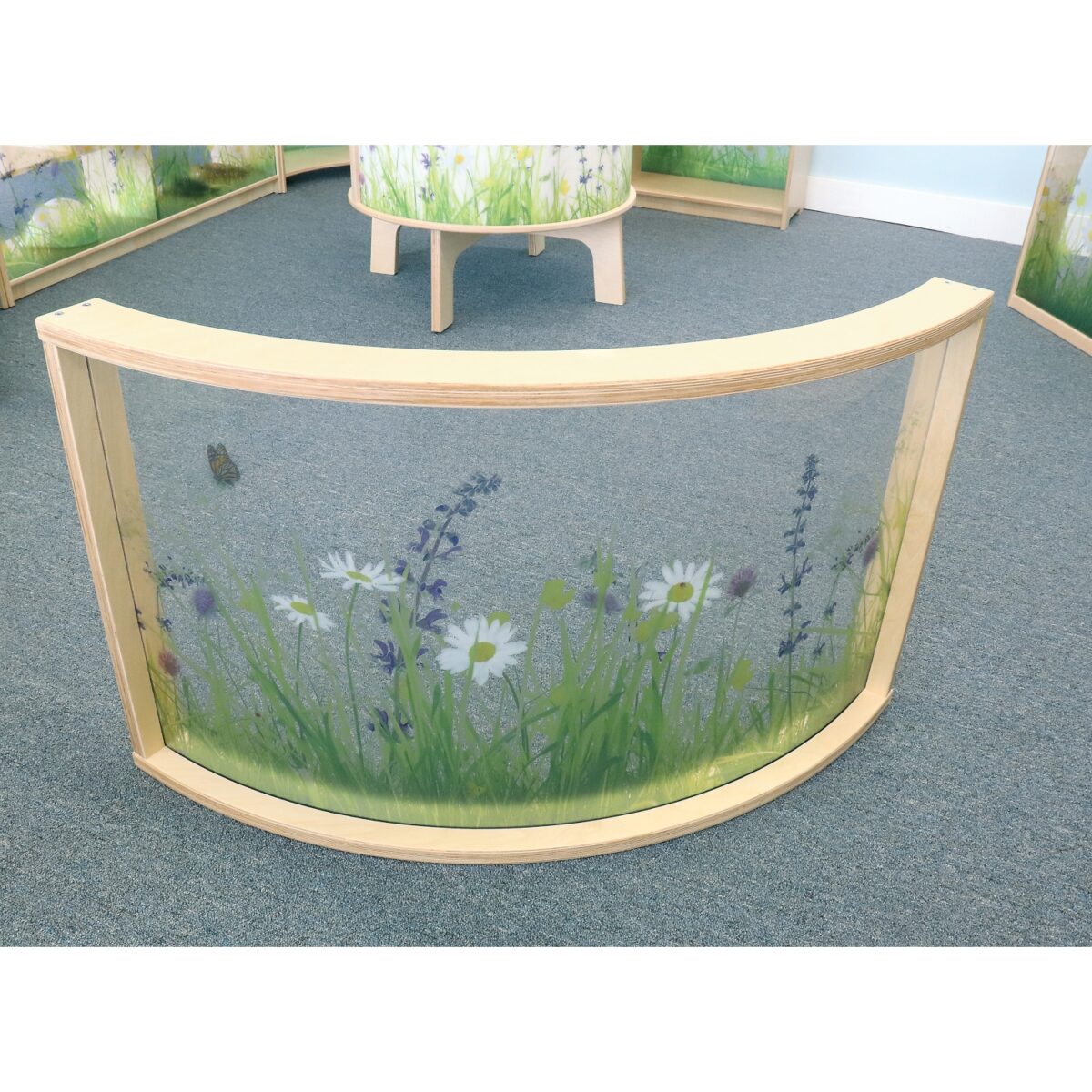 WB0517.1 Nature View Curved Divider Panel 24H - Image 1