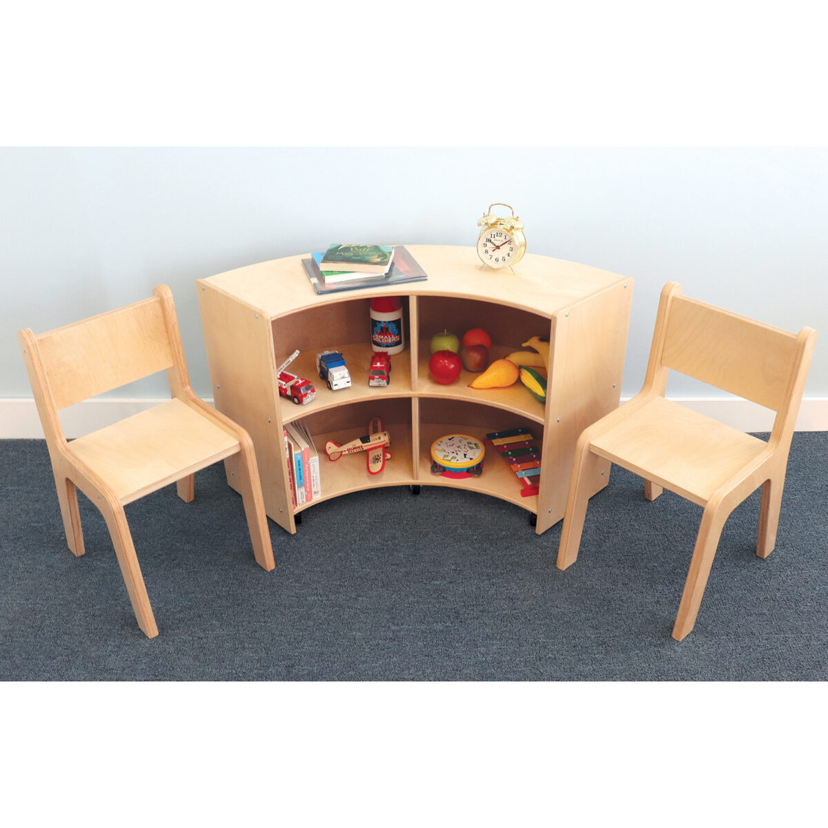 WB0651.1 Curve Out Mobile Storage Cabinet - Image 1