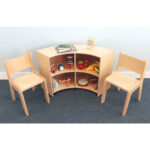 Curve Out Mobile Storage Cabinet