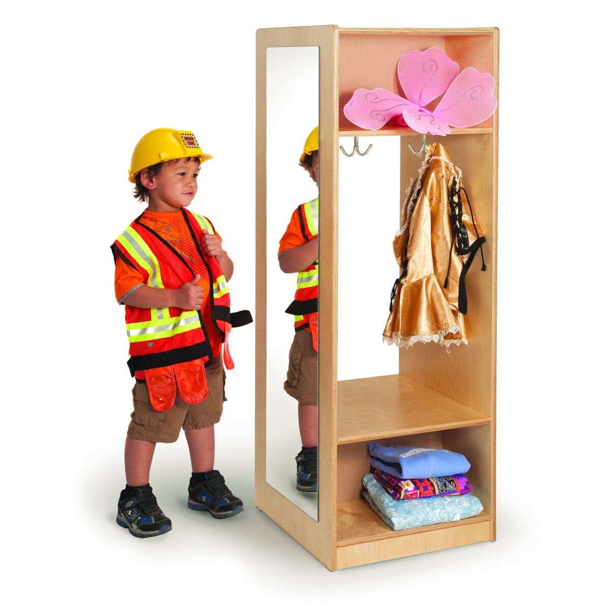 WB0885.1 Dress Up Mirror Wardrobe - Image 1