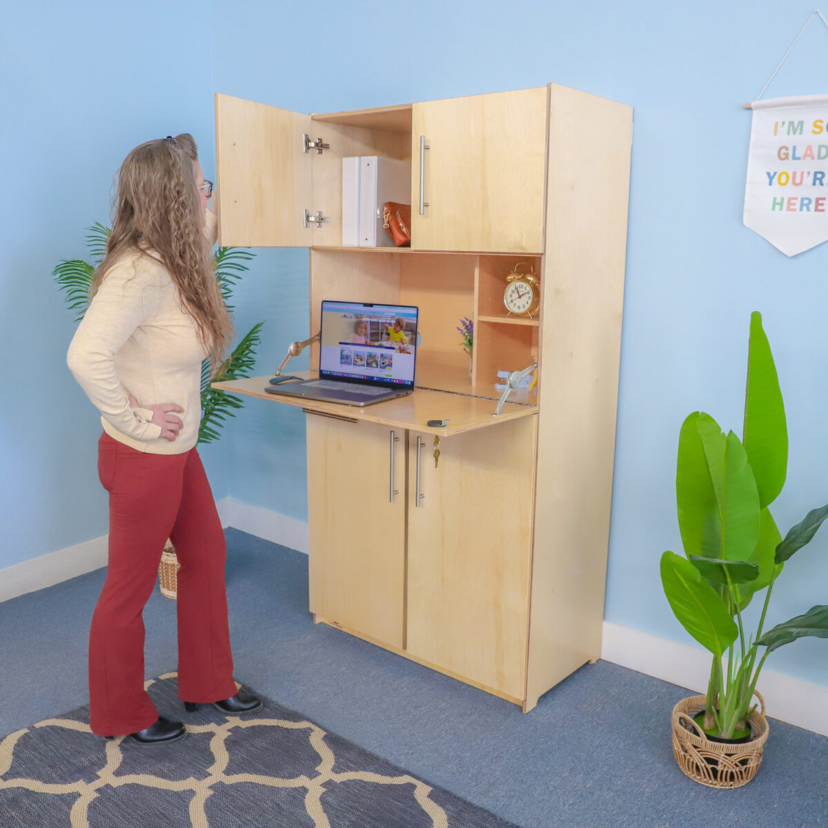 Teachers Workstation Cabinet - Image 1