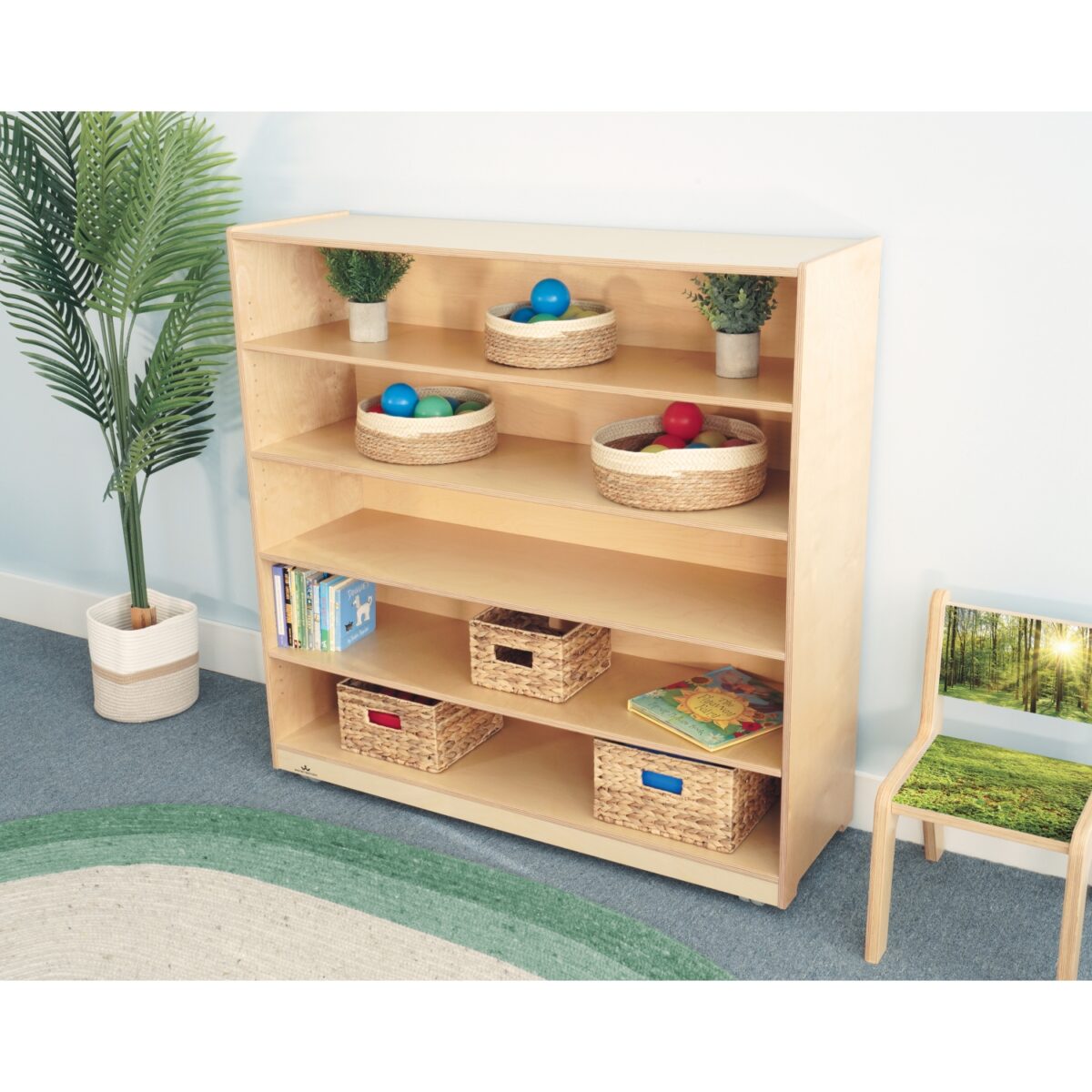 Mobile Shelf Cabinet 48H - Image 1