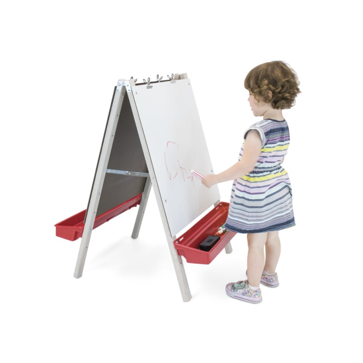 WB1863.1 Toddler Adjustable Marker Board Easel - Image 1