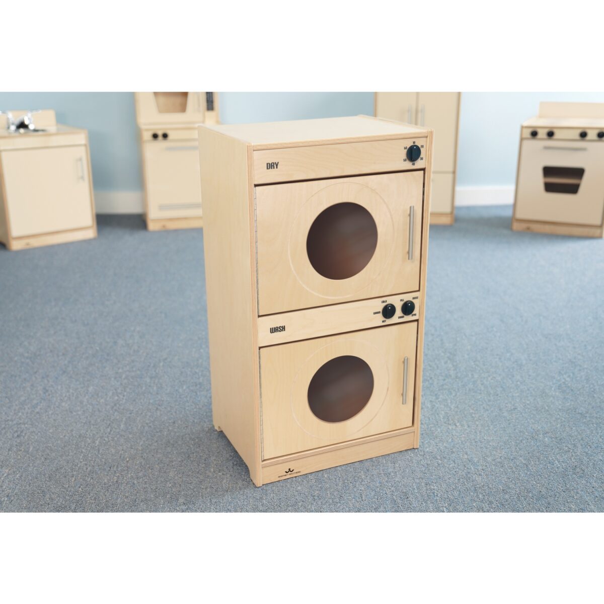 Contemporary Washer / Dryer - Natural - Image 1