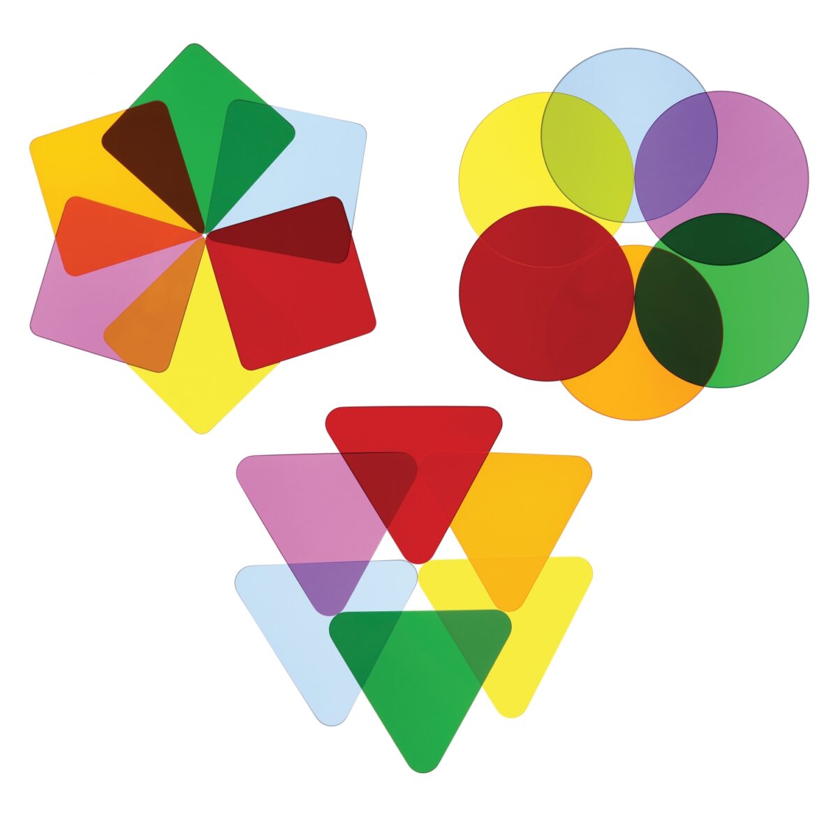 Color Wheel Variety Pack - Three Shapes - Image 1