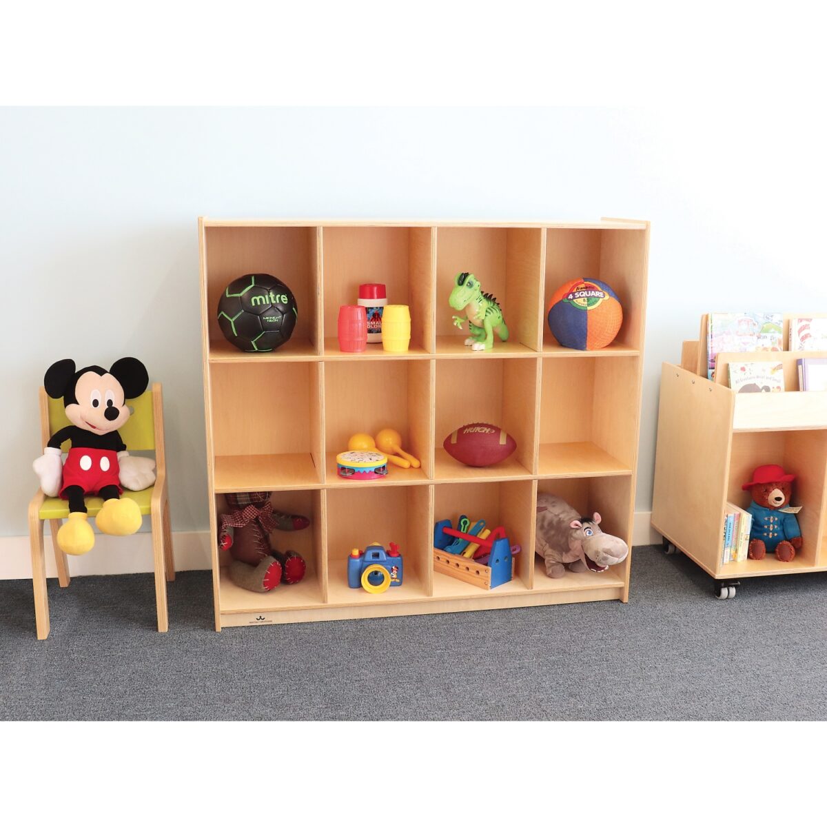 WB9982.1 12 Cubby Backpack Storage Cabinet - Image 1