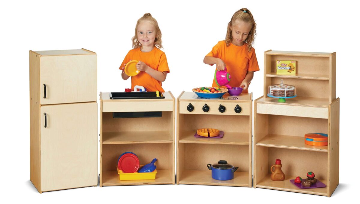 7080YT_wkids-scaled-1.jpg Young Time Play Kitchen 4 Piece Set - Image 1