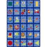Alphabet Blues Carpet