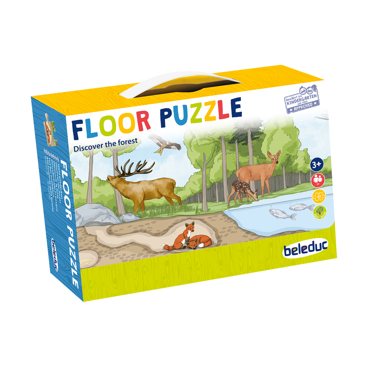 16210-Cover-rgb.png Floor Puzzle "Discover the Forest" - Image 1