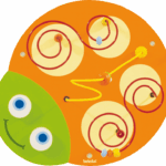 Caterpillar "Head", Wall Toy