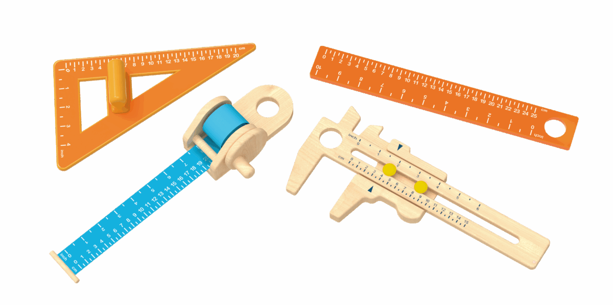 Measuring Tools, 4pcs - Image 1
