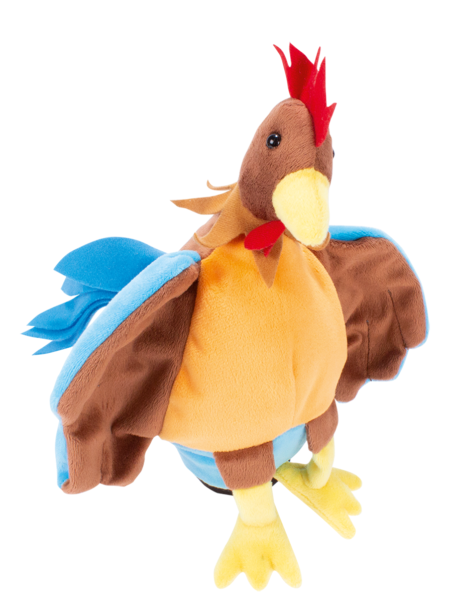 40126-120product-rgb_Cover.png Handpuppet "Rooster" - Image 1