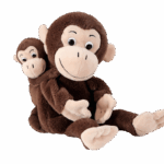 Mom & Baby Handpuppet"Cheeta & Bibi"