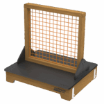 Activity Table game board with "Weaving frame"