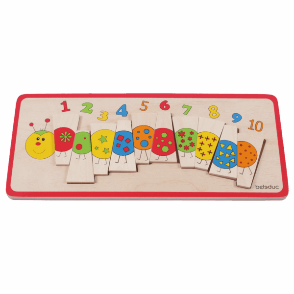 Matching Puzzle-Caterpillar