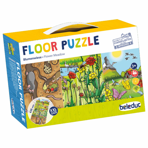 Floor Puzzle "Discover The Flower Meadow"