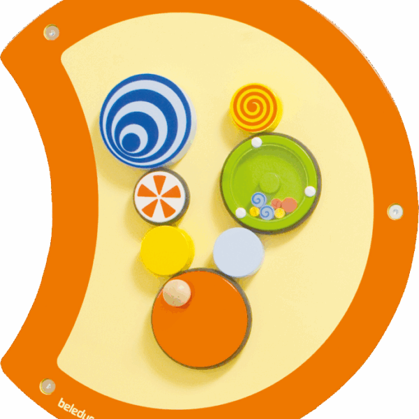 Caterpillar "Pegtop", Wall Toy