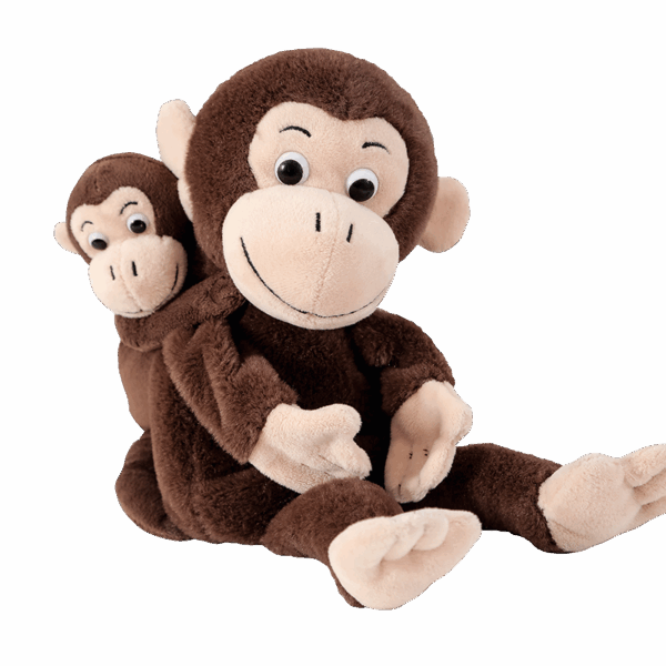 Mom & Baby Handpuppet"Cheeta & Bibi"