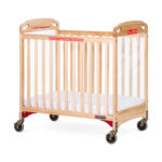 Child Craft Safe Haven wooden daycare evacuation crib