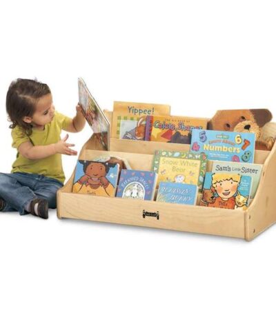 toddler book display stand